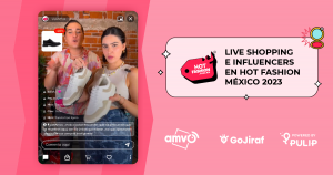 Live Shopping en influencers en HOT SALE México 2023