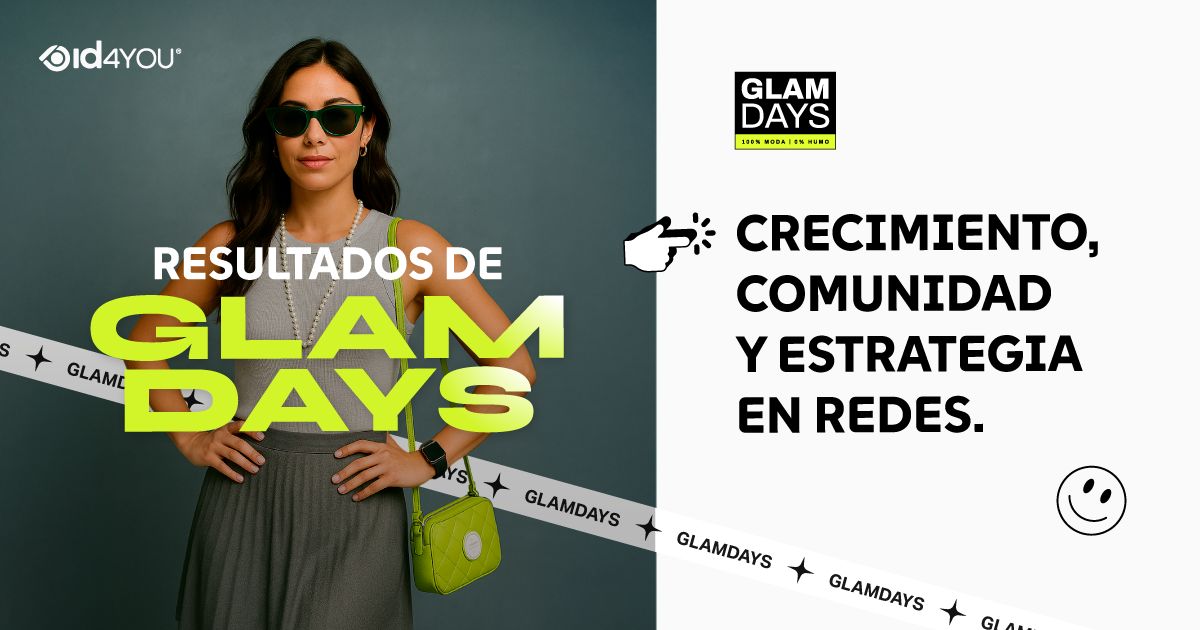 Resultados de GlamDays 4: crecimiento, comunidad y estrategia en redes chica posando