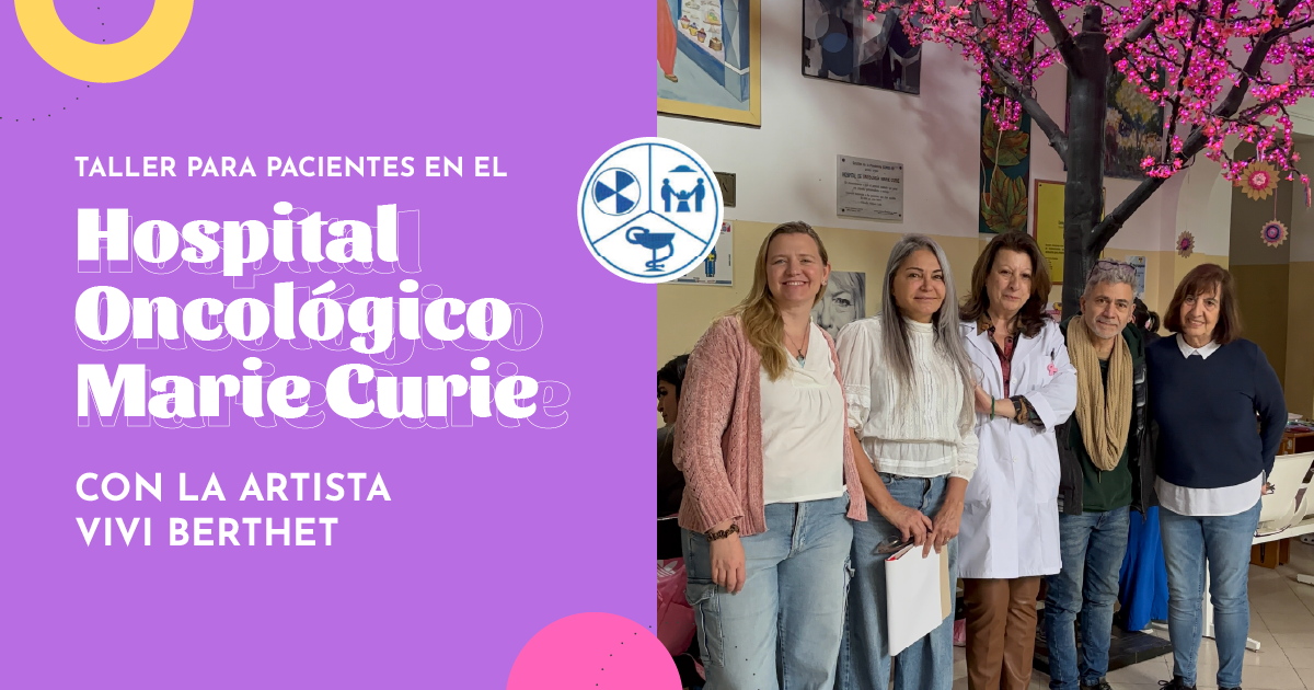 Taller en el Hospital Oncológico Marie Curie